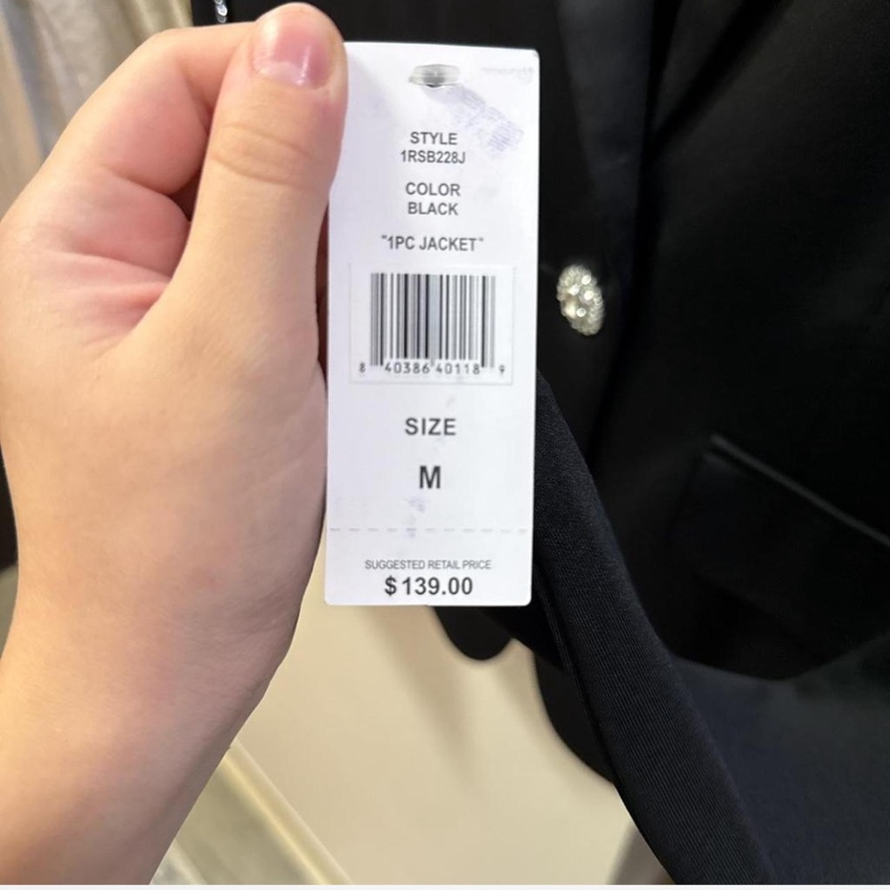 JM Collection Single Button Professional Blazer i… - image 2